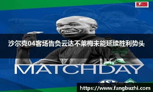 沙尔克04客场告负云达不莱梅未能延续胜利势头